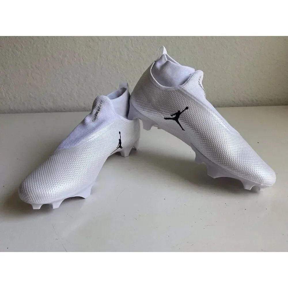 Jordan Vapor Edge‎ Pro 360 White Football Cleats CV1668-103 Men's Size 14